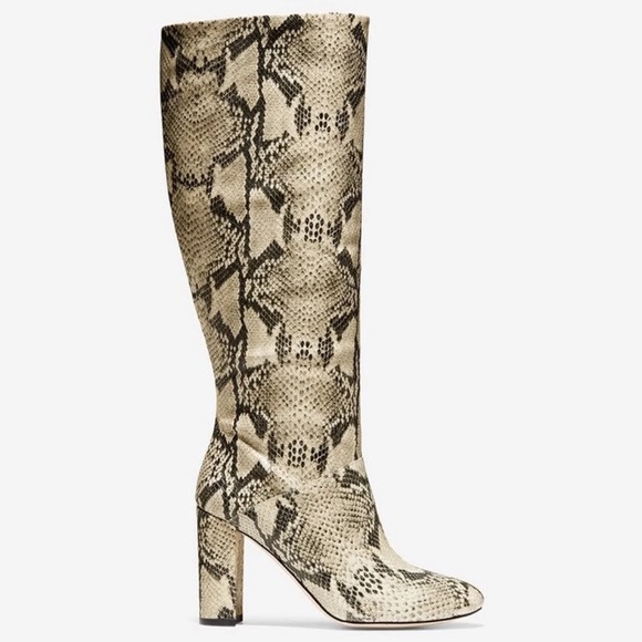 BOGO Cole Haan Snake Glenda Boots New $300